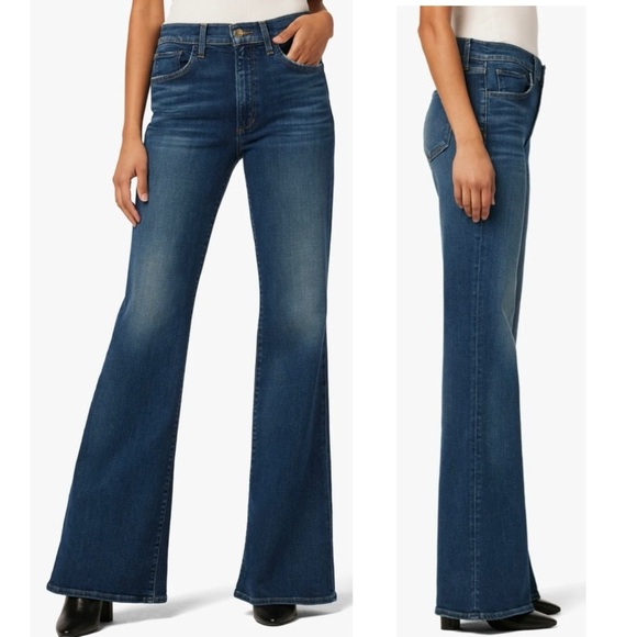 Joe’s Jeans The Molly High-Rise ‘70s-inspired Flare Wide Leg Stretch Denim Jeans - Picture 3 of 11